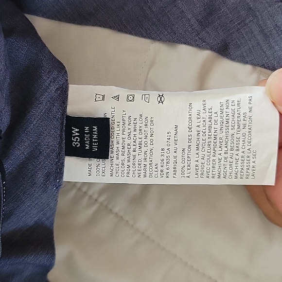 NWT NAUTICA Deck Shorts, Classic Fit, SIZE 35, color:True Stone - Picture 8 of 14